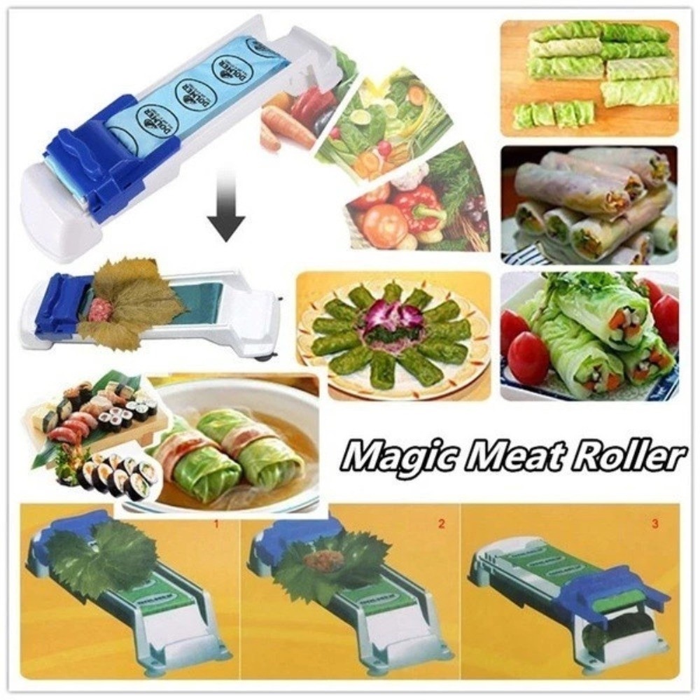 Spring Roll Wrapper - DIY Vegetable Meat Rolling Machine Kitchen