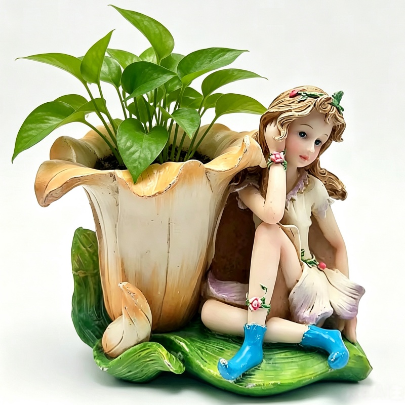 Flower Fairy Vase Cactus Silic - Potsticker Mold ulasan dan harga