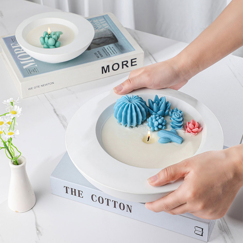 hemispherical Cement Candle Bo - Potsticker Mold ulasan dan harga