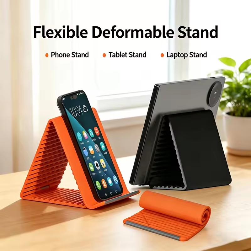 Portable Silicone Mobile Phone - Taco Stand Holder ulasan dan harga