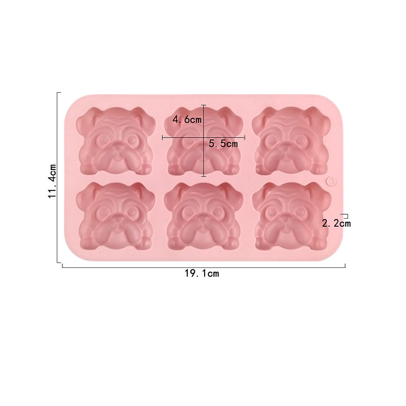 Bulldog Chocolate Silicone Mol - Bunny Cake Mold ulasan dan harga