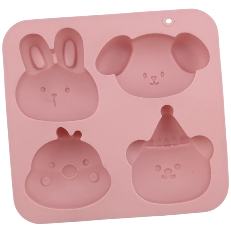 Wholesale 4-cavity Animal Chic - Bunny Cake Mold ulasan dan harga