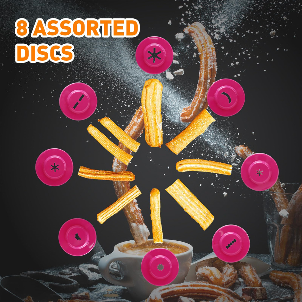 DIY Manual Cookie Press Maker  - Churros Maker Gun ulasan dan harga