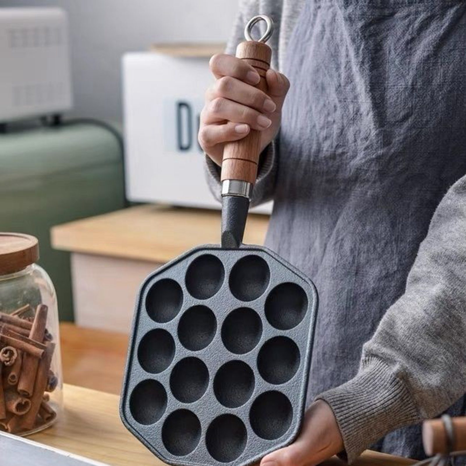 Takoyaki Grill Pan Easy To Cle - Takoyaki Grill Plate ulasan dan harga