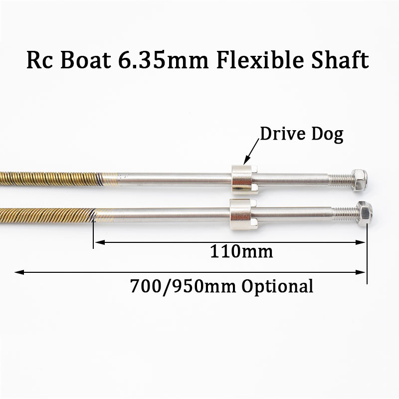 Rc Boat 6.35mm 1/4'' Flexible  - Corn Dog Stick ulasan dan harga