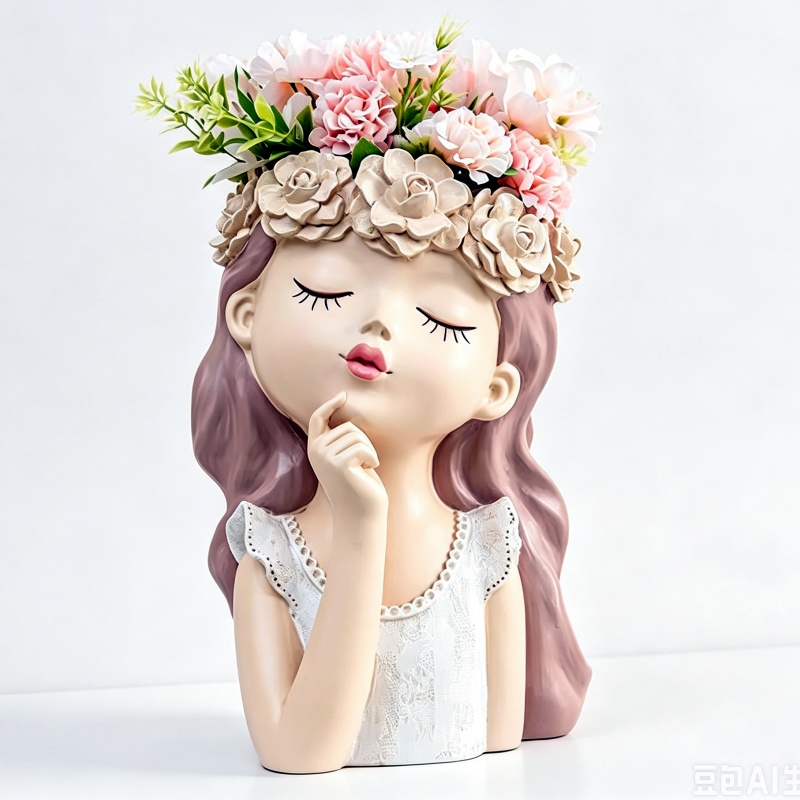 Contemplative Flower Fairy Vas - Potsticker Mold ulasan dan harga